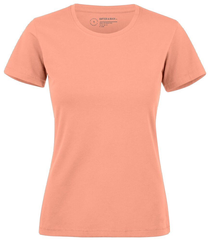 T-shirt Manzanita Roundneck ladies Cutter & Buck orangeclair