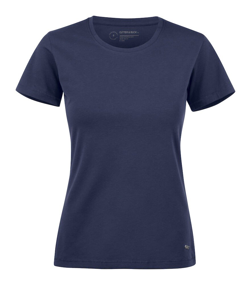 T-shirt Manzanita Roundneck ladies Cutter & Buck bleu foncé