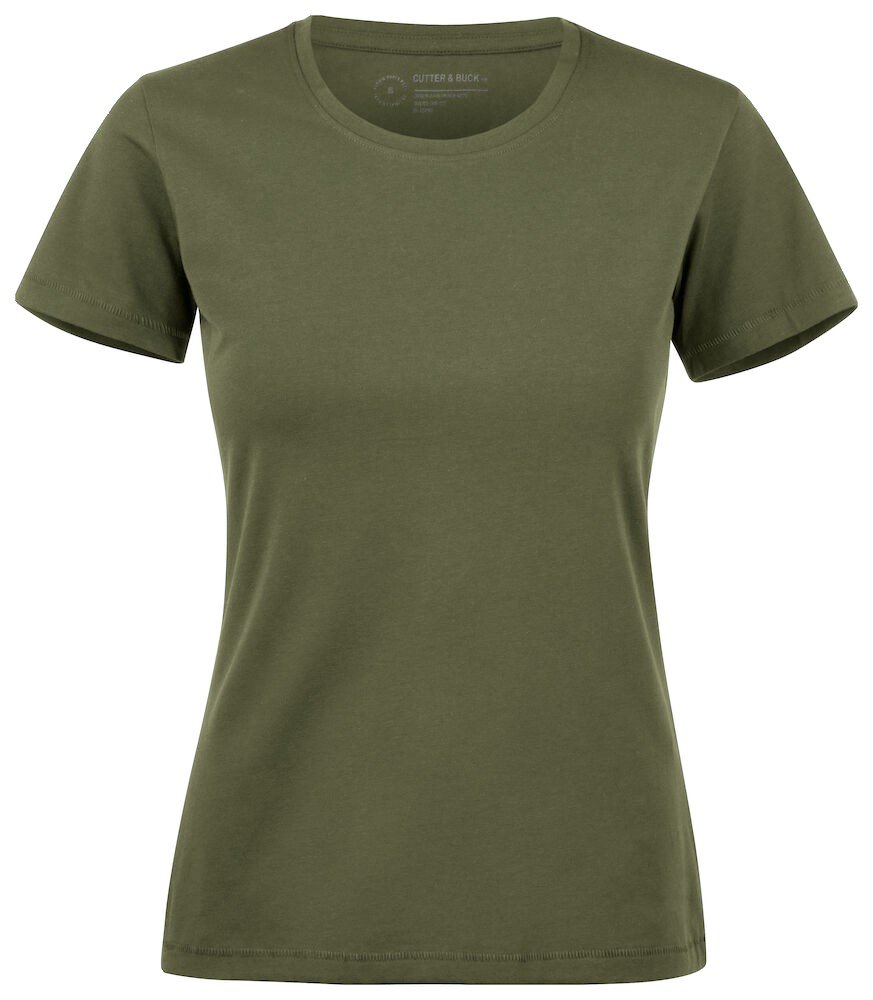 T-shirt Manzanita Roundneck ladies Cutter & Buck vert foncé