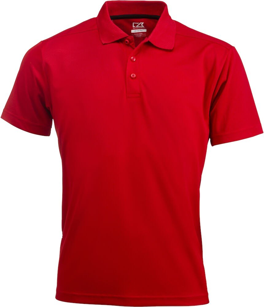 Polo Kelowna Polo men Cutter & Buck rouge