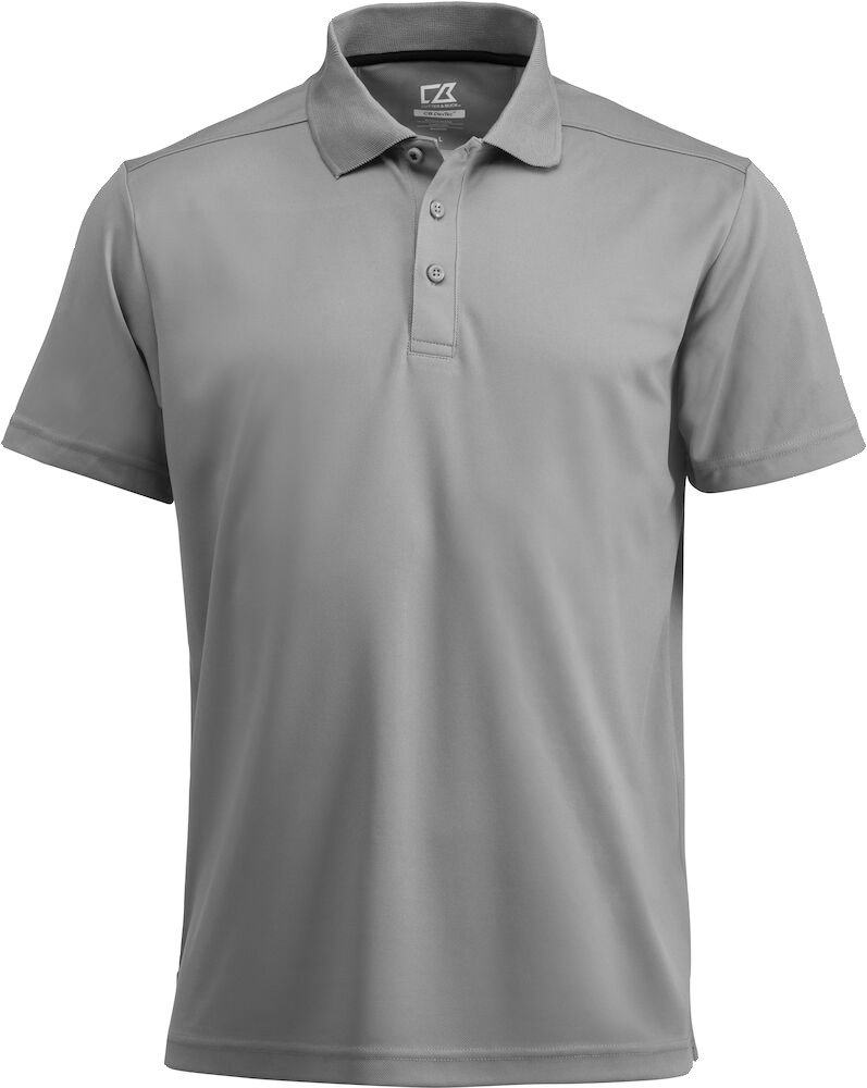 Polo Kelowna Polo men Cutter & Buck gris clair