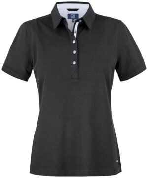 Polo Advantage Premium Polo ladies Cutter & Buck noir