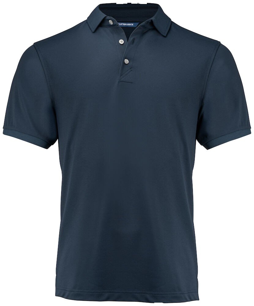 Polo Virtue Eco Polo Solid Men Cutter & Buck bleu foncé