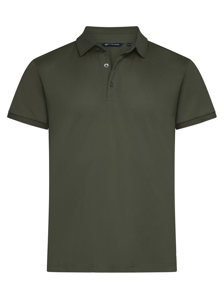 Polo Virtue Eco Polo Solid Men Cutter & Buck vert foncé