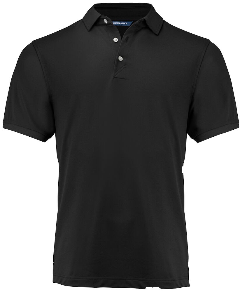 Polo Virtue Eco Polo Solid Men Cutter & Buck noir