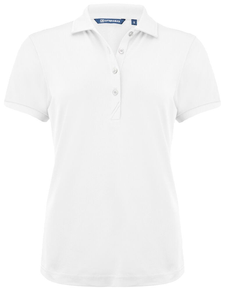 Polo Virtue Eco Polo Solid Ladies Cutter & Buck blanc