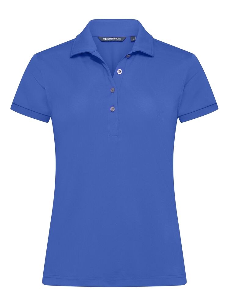 Polo Virtue Eco Polo Solid Ladies Cutter & Buck bleu royal