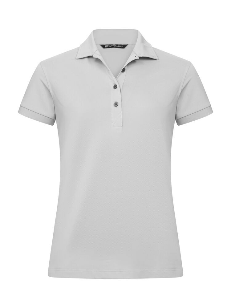 Polo Virtue Eco Polo Solid Ladies Cutter & Buck argent