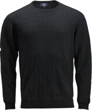 Pull Blakely Knitted Sweater men Cutter & Buck noir