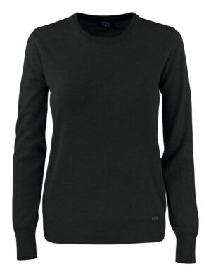 Pull Kennewick Crewneck ladies Cutter & Buck noir