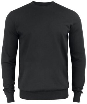 Pull Oakville Crewneck men Cutter & Buck noir