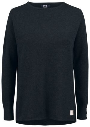 Pull Carnation Sweater ladies Cutter & Buck noir