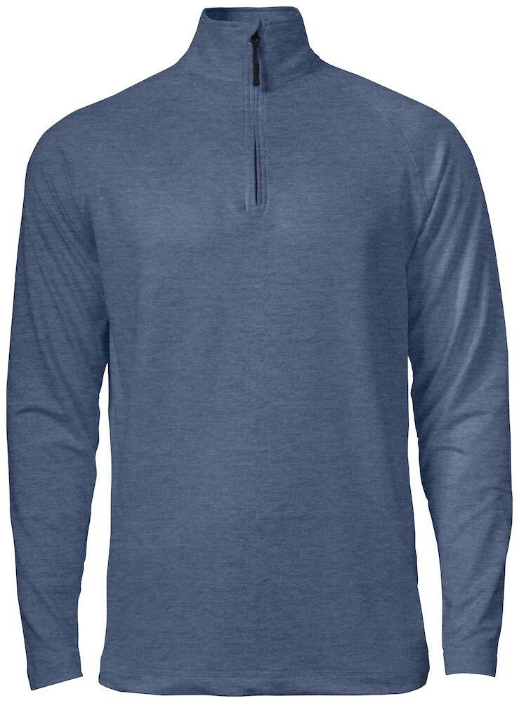 Sweatshirt Coos Bay Half Zip men Cutter & Buck bleumélange