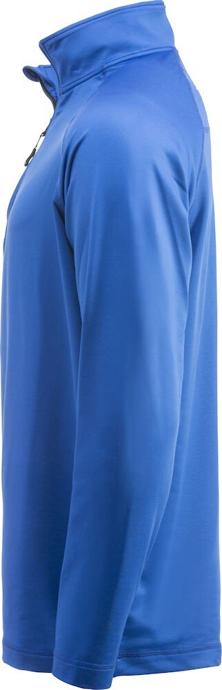Sweatshirt Coos Bay Half Zip men Cutter & Buck bleu royal - vue 3