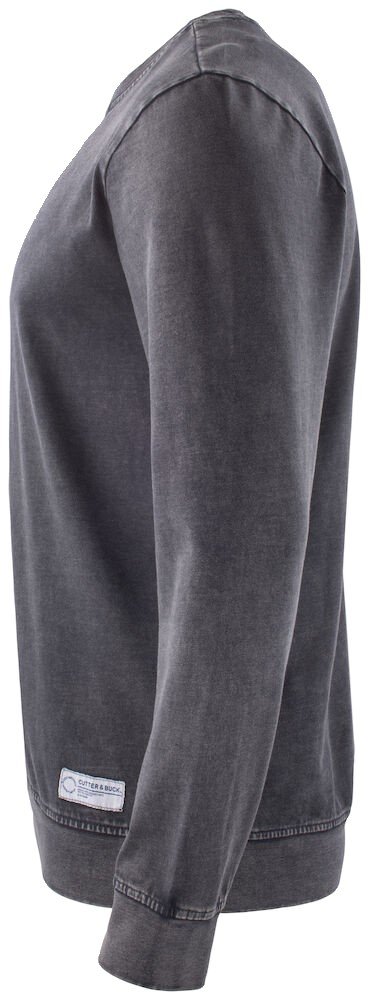 Sweatshirt Thorp Denim Crew men Cutter & Buck gris - vue 3