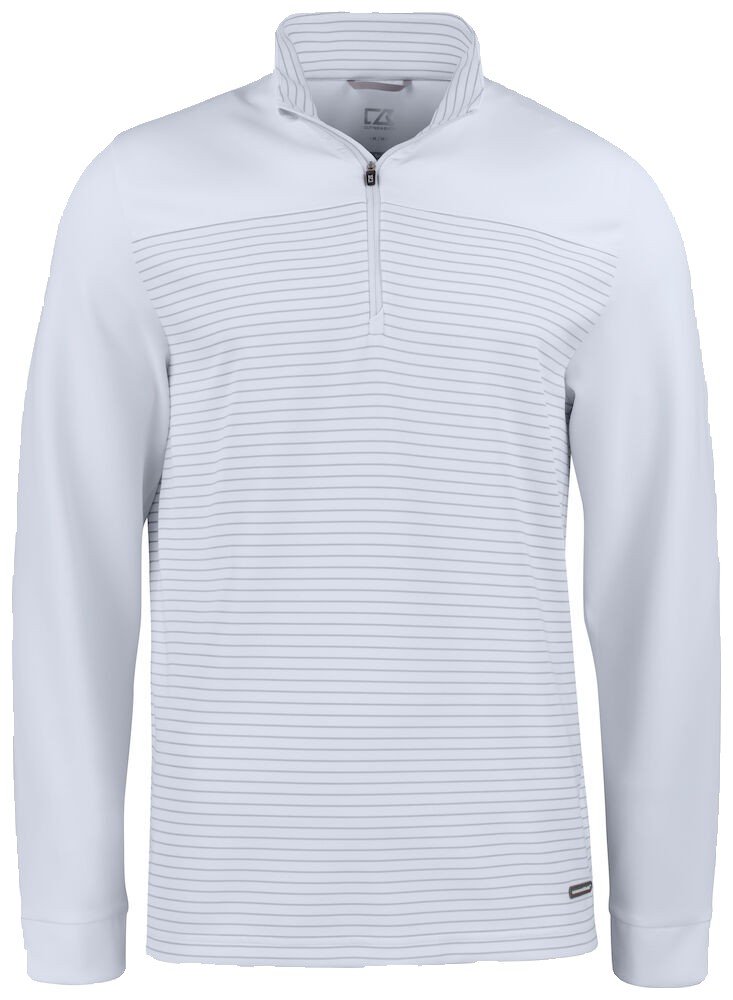 Sweatshirt Traverse HZ men Cutter & Buck blanc