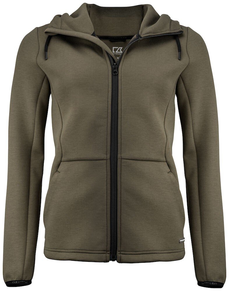 Sweatshirt Pemberton ladies Cutter & Buck vert foncé