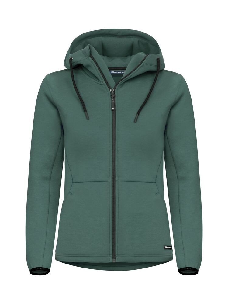 Sweatshirt Pemberton ladies Cutter & Buck vert sapin