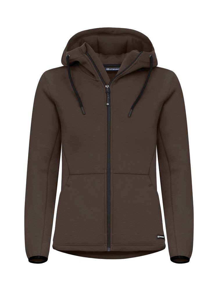 Sweatshirt Pemberton ladies Cutter & Buck marron