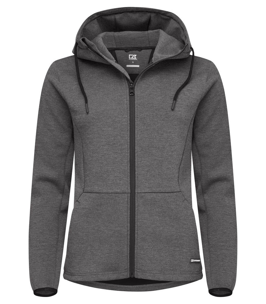 Sweatshirt Pemberton ladies Cutter & Buck gris anthracite mélange