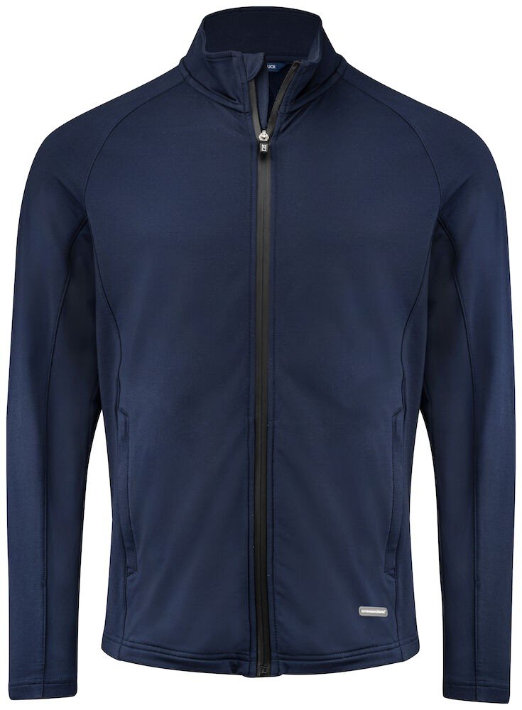 Manteaux Adapt FZ Jacket Men Cutter & Buck bleu foncé
