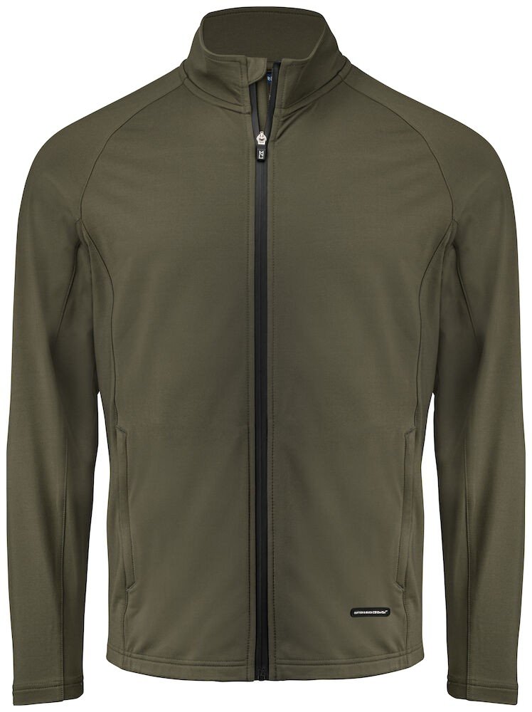 Manteaux Adapt FZ Jacket Men Cutter & Buck vert foncé