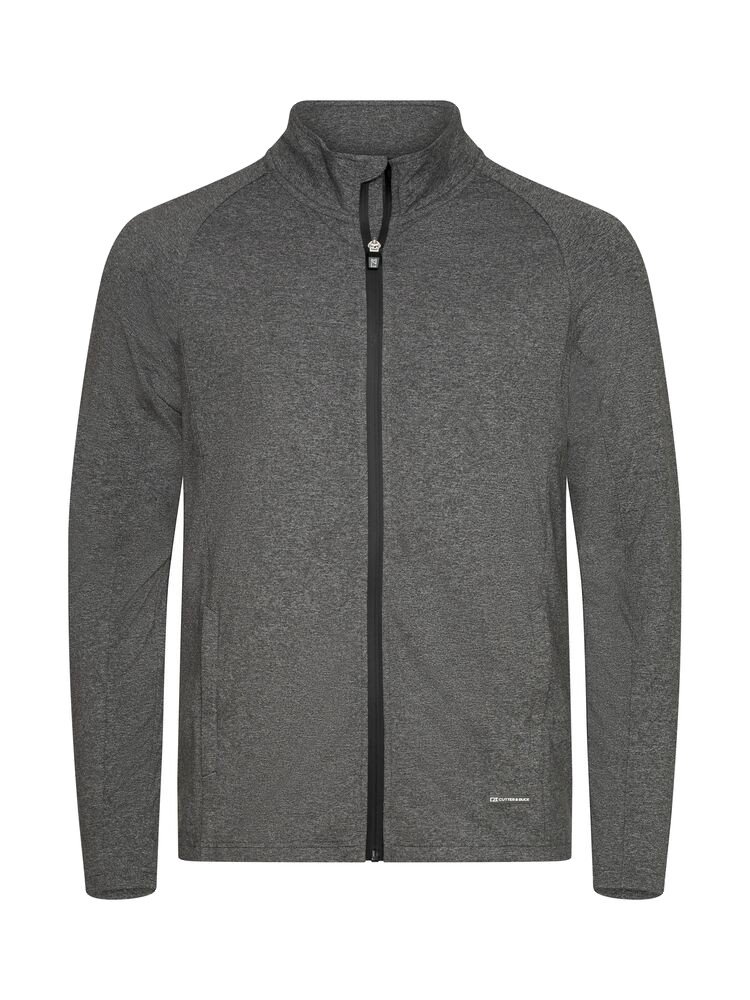 Manteaux Adapt FZ Jacket Men Cutter & Buck gris anthracite mélange