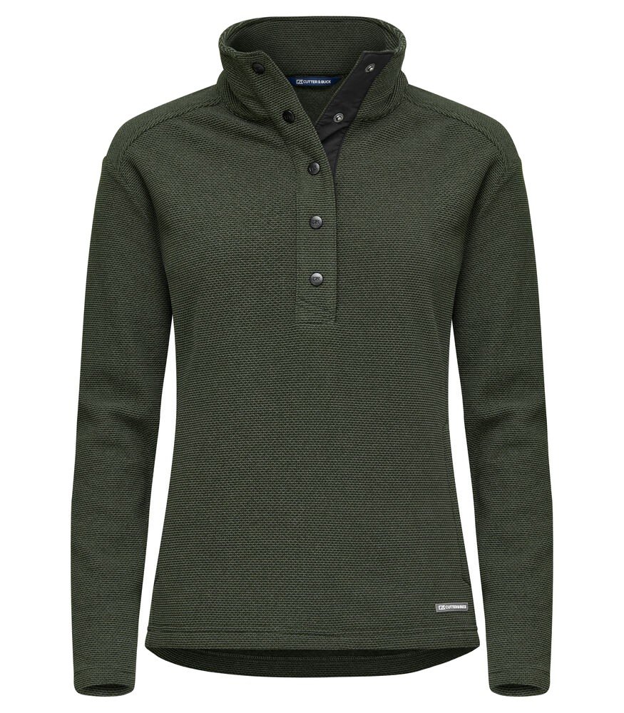 Polaire Hunts Point Fleece Women Cutter & Buck vert foncé