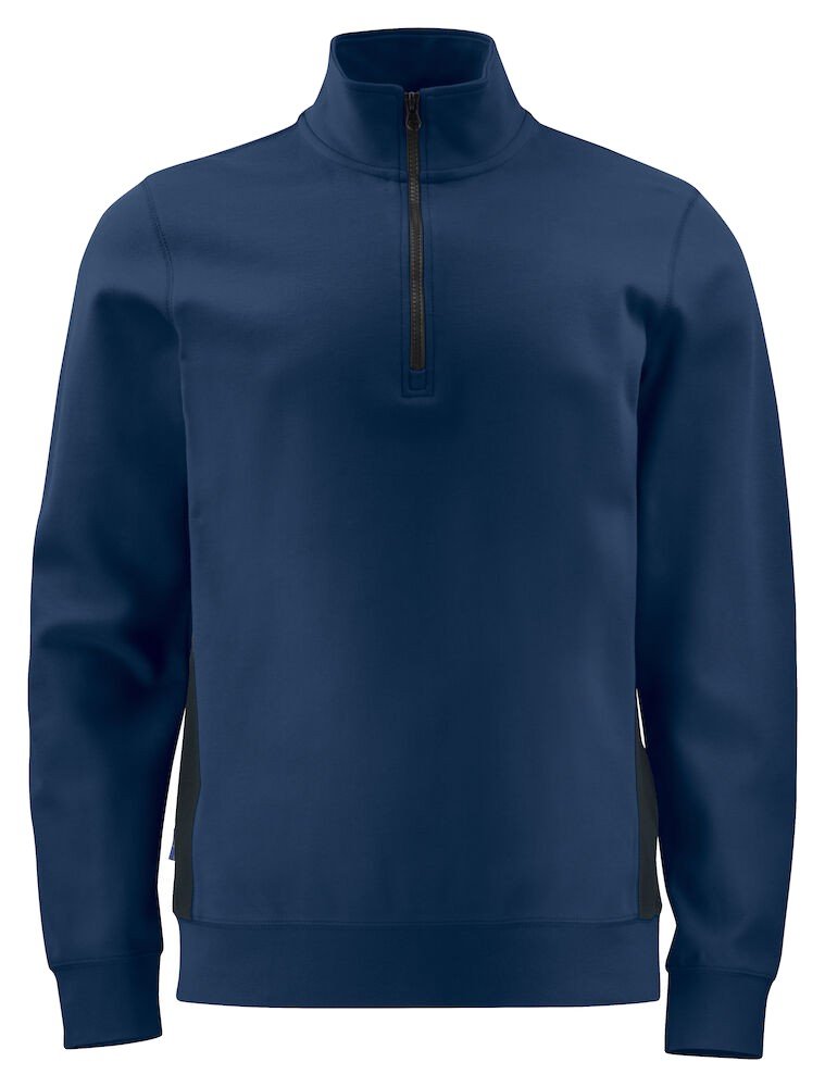 Sweatshirt 2128 SWEATSHIRT PRIO BICOLORE COL ZIP Projob bleu marine