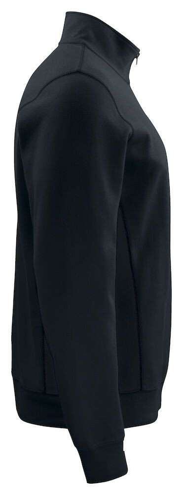 Sweatshirt 2128 SWEATSHIRT PRIO BICOLORE COL ZIP Projob noir - vue 2