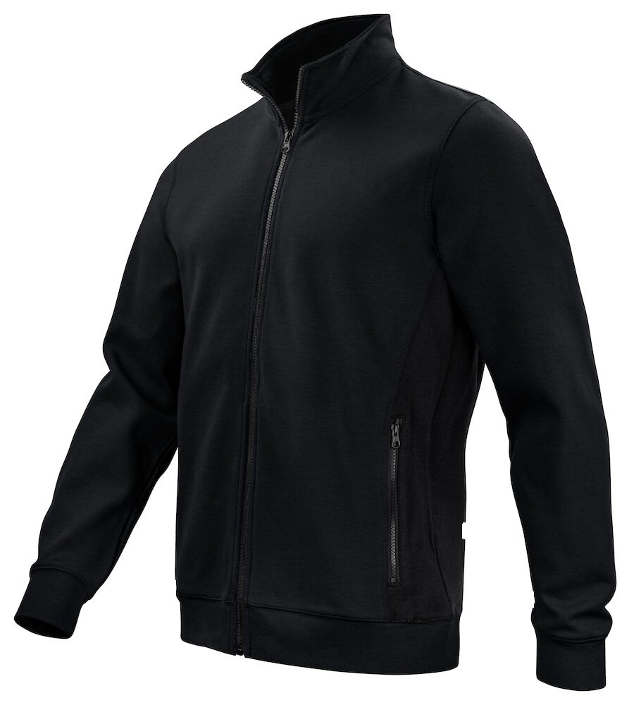 Sweatshirt 2129 SWEATSHIRT PRIO BICOLORE FULL ZIP Projob noir - vue 2