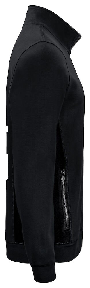 Sweatshirt 2129 SWEATSHIRT PRIO BICOLORE FULL ZIP Projob noir - vue 3