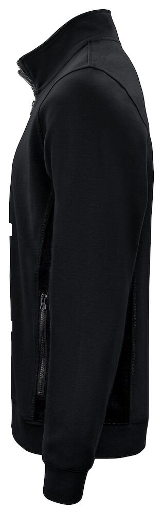Sweatshirt 2129 SWEATSHIRT PRIO BICOLORE FULL ZIP Projob noir - vue 4