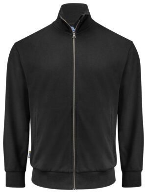 Sweatshirt 2134 SWEATSHIRT ZIP COTON Projob noir