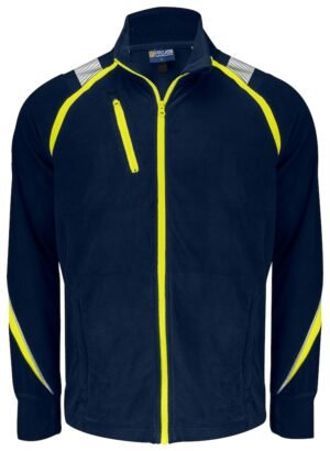 Veste de polaire 2328 VESTE MICROPOLAIRE Projob marine/jaune