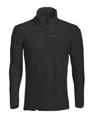 Polaire 3306 MICROPOLAIRE TECHNIQUE 1/2 ZIP CONTRASTEE Projob noir
