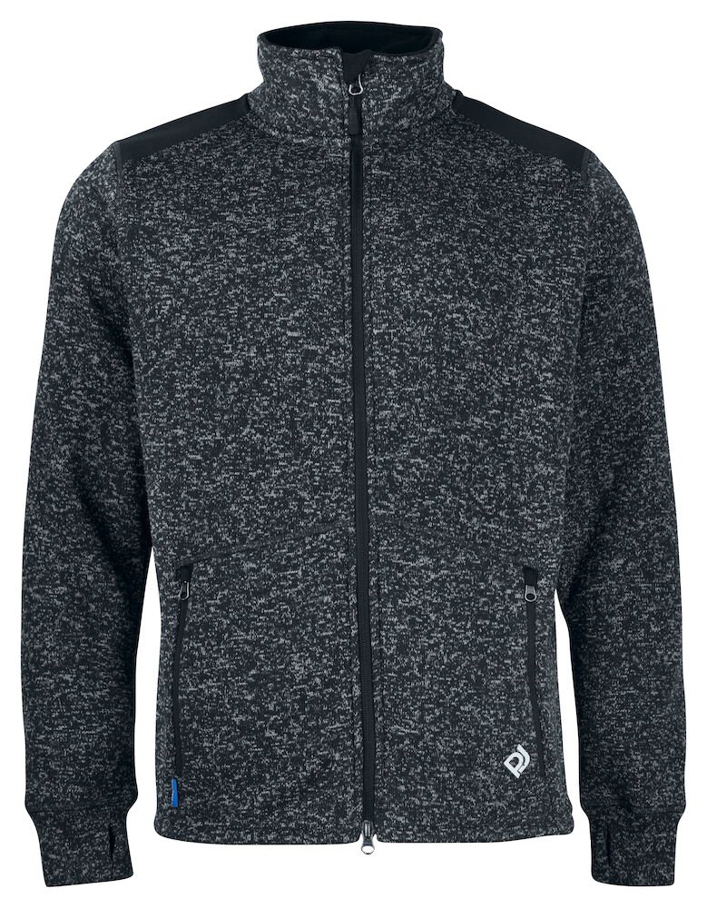 Veste de polaire 3318 POLAIRE MELANGE Projob noir