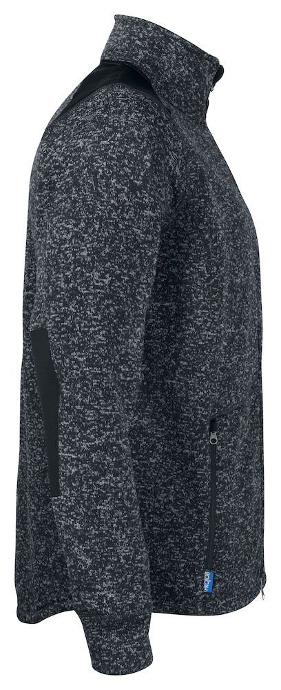 Veste de polaire 3318 POLAIRE MELANGE Projob noir - vue 2