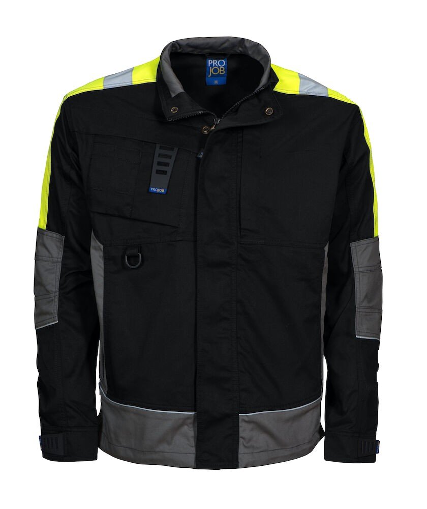 Manteaux 4420 VESTE BANDE HV Projob noir