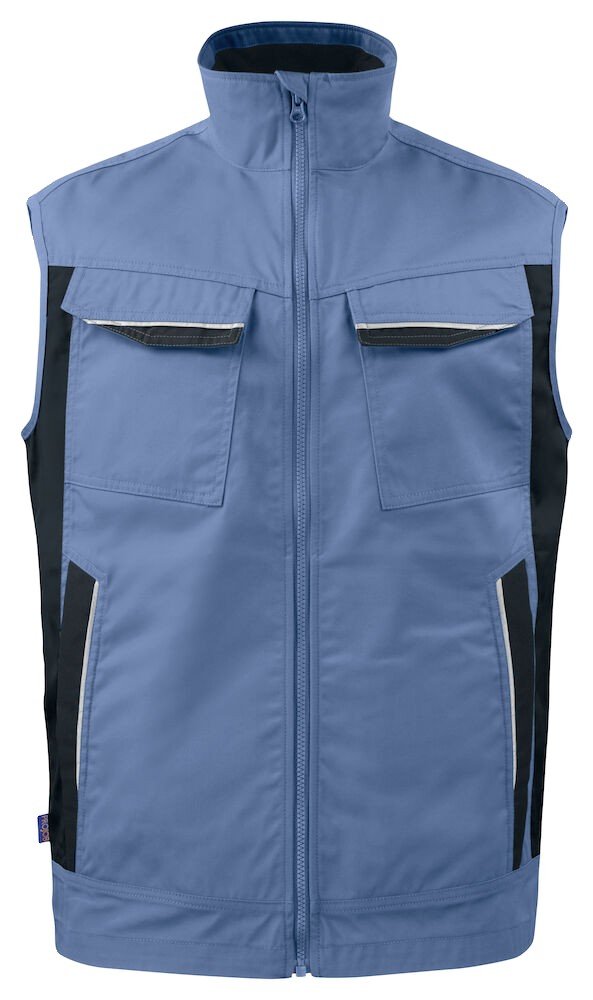 Veste 5706 BODYWARMER MULTIPOCHES PRIO Projob bleu ciel