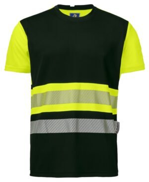 T-shirt 6020 T-SHIRT POLYESTER - EN ISO 20471 CLASSE 1 Projob jaune fluo