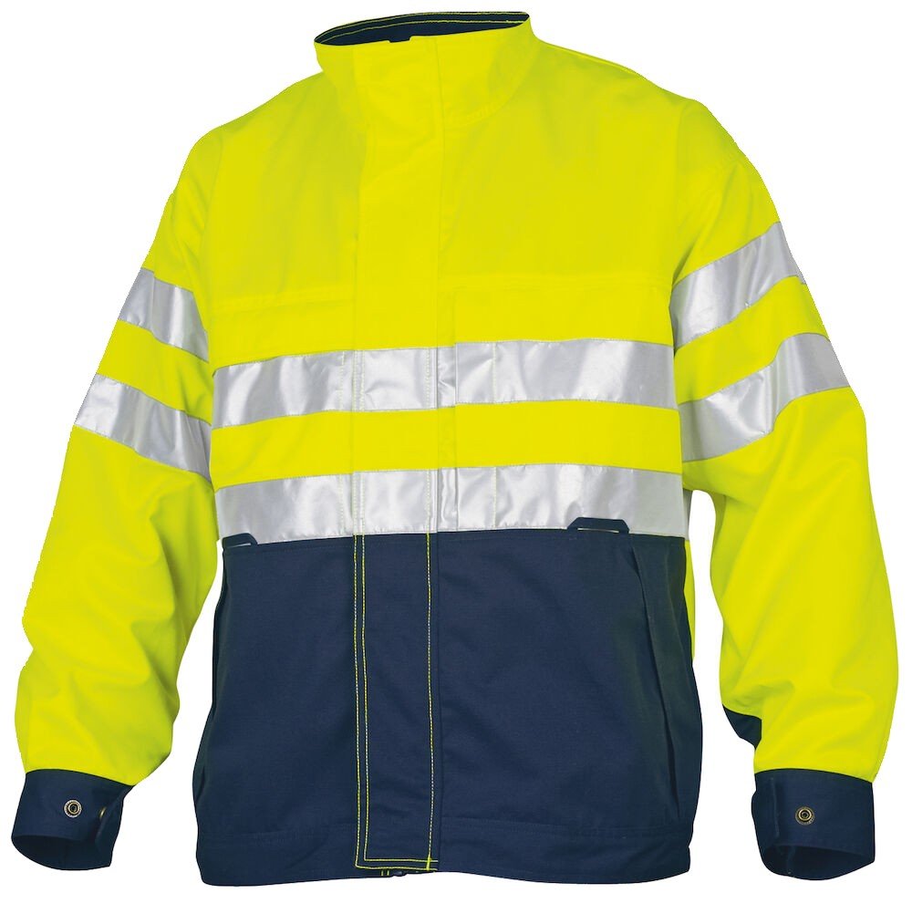 Manteaux 6401 BLOUSON POLYCOTON - EN ISO 20471 CLASSE 3 Projob jaune citron
