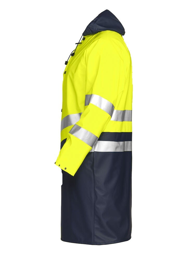 Manteaux 6403 PARKA LONGUE - EN ISO 20471 CLASSE 3 Projob jaune citron - vue 3