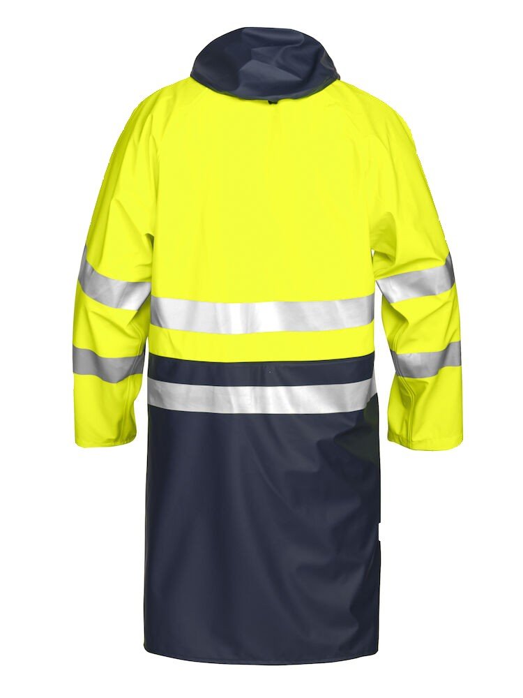 Manteaux 6403 PARKA LONGUE - EN ISO 20471 CLASSE 3 Projob jaune citron - vue 4