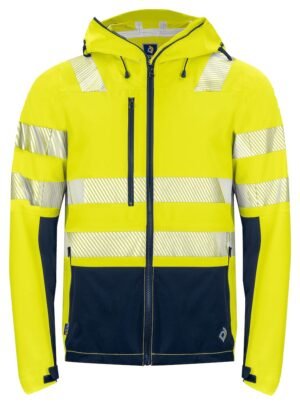 Veste de pluie 6416 3-LAYER JACKET - EN ISO 20471 CLASSE 3/2 Projob jaune citron