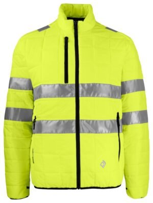 Manteaux 6444 DOUDOUNE - EN ISO 20471 CLASSE 3 Projob jaune fluo