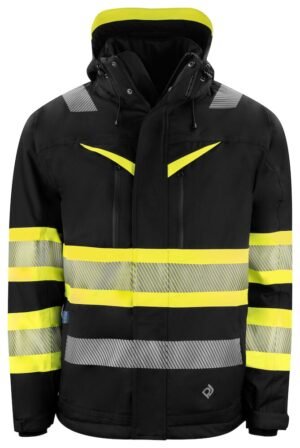 Manteaux 6446 PARKA PRIMALOFT EN ISO 20471 CLASSE 1 - EN 343 3/1 Projob jaune fluo