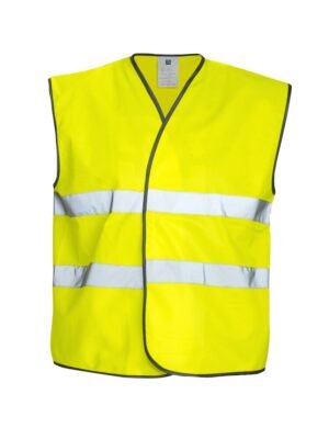 Gilet de sécurité 6703 CHASUBLE PRIO- EN ISO 20471 CLASSE 2 Projob jaune citron