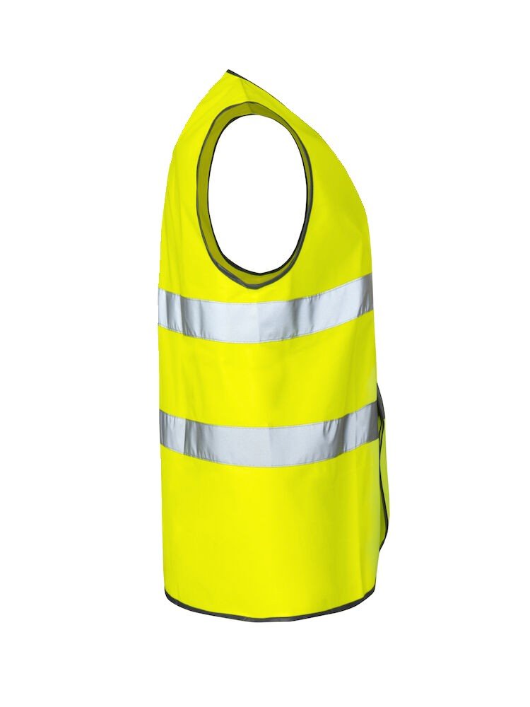 Gilet de sécurité 6703 CHASUBLE PRIO- EN ISO 20471 CLASSE 2 Projob jaune citron - vue 2
