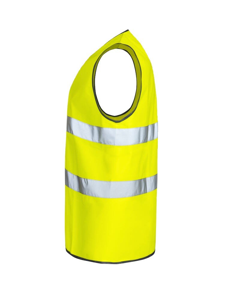 Gilet de sécurité 6703 CHASUBLE PRIO- EN ISO 20471 CLASSE 2 Projob jaune citron - vue 3